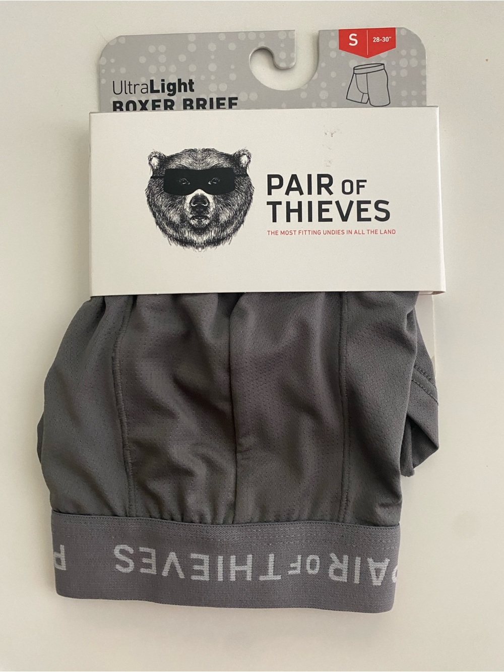 NIB Pair Of Thieves Ultra Light Boxer Briefs Size Small